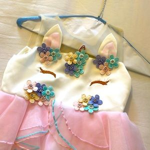Unicorn dress used once